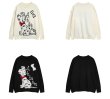 画像4: 101 Dalmatians knitted round neck sweater pullover knit　 男女兼用ユニセックス101匹ワンちゃんダルメシアンドッグパピー長袖ラウンドネック丸首セーターニット (4)