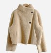 画像1: Women's Reversible fur one-piece short jacket Coat　リバーシブルファーショートコート ジャケット (1)