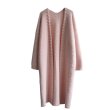 画像6: Imitation mink pearl long cardigan jacket coat　イミテーションミンクパールロング丈カーディガンジャケット コート (6)