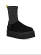 画像3: Thick-soled sheepskin sock boots　厚底プラットフォームシープスキンソックスブーツシューズ (3)