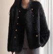 画像10: Women's Double-breasted fur jacket coat　ダブルブレストファーコート ジャケット (10)