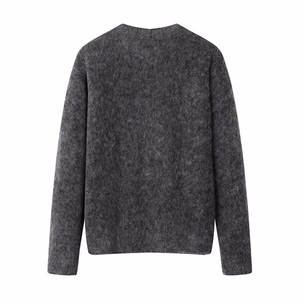 画像9: Cherry braided mohair sweater knit　チェリー編み込みモヘアセーター ニット (9)