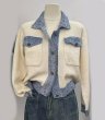 画像5: Women's Contrast Edge Knit Cardigan Jacket Coat　コントラストエッジニットカーディガンジャケット (5)