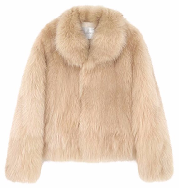 画像1: Women's Imitation Fox Fur Short Coat Jacket coat　フェイクフォックスファーコート ジャケット (1)