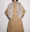 画像1: Round neck fur vest　ラウンドネックファーベスト (1)