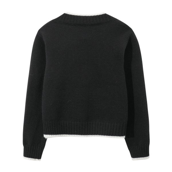 画像8: Camellia brooch button cardigan sweater knit　カメリアブローチボタンカーディガンジャケット コート (8)