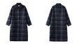 画像2: Women's Tartan Check Long Coat　タータンチェックロングコート ジャケット (2)