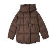 画像6: Women's Mid-length quilted down coat  jacket 　ミドル丈キルティングダウンジャケットコート (6)