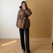 画像5: Women's  Hoodie Down Coat Jacket　フーディダウンジャケットコート (5)
