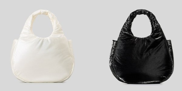 画像9: Soft Nylon Candy Color Down Tote Shoulder Underarm  Crossbody Bag ユニセックス男女兼用ソフトナイロンキャンディーカラーダウントートショルダーアンダーアームクロスボディーバック (9)