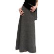 画像2: Women's French style A-line long knit skirt　フレンチスタイルAラインロングニットスカート (2)