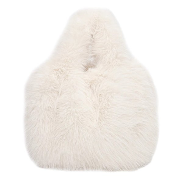 画像5: Faux fox fur tote bag 　エコフォックスファートートバック (5)