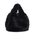 画像2: Faux fox fur tote bag 　エコフォックスファートートバック (2)