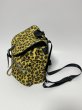 画像9: leopard print backpack Bag　レオパードヒョウ柄バックパックバッグ (9)