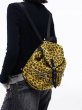 画像4: leopard print backpack Bag　レオパードヒョウ柄バックパックバッグ (4)