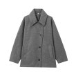 画像2: Women's Wool touch P coat half coat　ハーフ丈Pコートジャケット (2)