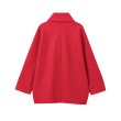 画像11: Women's Wool touch P coat half coat　ハーフ丈Pコートジャケット (11)