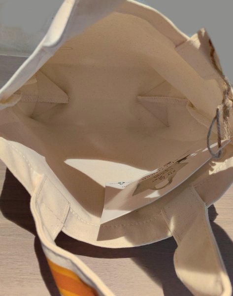 画像5: Picotin Optical Illusion Print My Other Canvas Tote Shoulder Eco Shopping Bag　ピコタンだまし絵プリントマイアザーキャンバス トートショルダーエコショッピングバッグ (5)