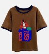 画像2: American Football Anime Short Sleeve Knit　アメリカンフットボールコミック半袖セーターニットTシャツ (2)