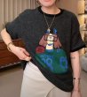 画像3: American Football Anime Short Sleeve Knit　アメリカンフットボールコミック半袖セーターニットTシャツ (3)