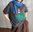 画像4: American Football Anime Short Sleeve Knit　アメリカンフットボールコミック半袖セーターニットTシャツ (4)