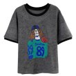 画像1: American Football Anime Short Sleeve Knit　アメリカンフットボールコミック半袖セーターニットTシャツ (1)