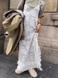 画像7: Women's French niche layered versatile side slit lace suspender dress One piece　レイヤード多用途サイドスリットレースサスペンダードレスドレスワンピース (7)