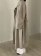 画像9: Women's Long stand-up collar tie windbreaker jacket 　ロングスタンドカラータイウィンドブレーカージャケット (9)