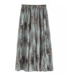 画像5: Women's Green Gradient French Retro Tie-dye Umbrella Skirt　グリーングラデーションフレンチレトロ絞り染めアンブレラスカート (5)