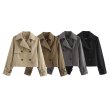 画像6: Women's French Windbreaker Jacket Short Coat basic jacket 　フレンチウインドブレーカージャケットショートコート (6)