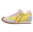 画像1: In-heel leather sweet color leather lace-up sneakers　キャンディーカラーインヒールレザーレースアップスニーカースリッポン (1)