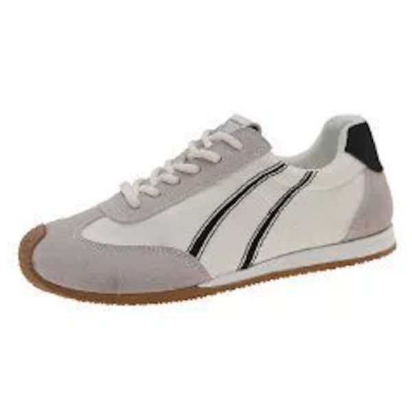 画像3: In-heel leather sweet color leather lace-up sneakers　キャンディーカラーインヒールレザーレースアップスニーカースリッポン (3)