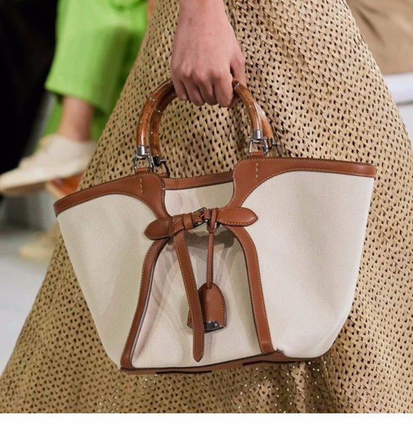 画像7: Retro fan-shaped large capacity tote shoulder bag　　レトロ扇型ラージキャパシティートートショルダーバッグ (7)