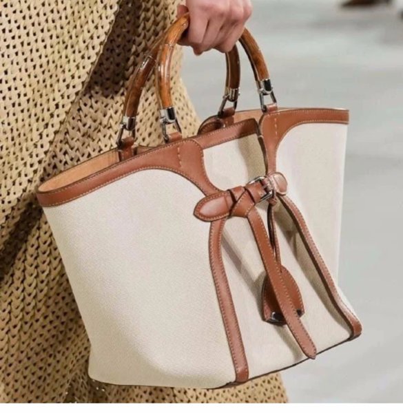 画像6: Retro fan-shaped large capacity tote shoulder bag　　レトロ扇型ラージキャパシティートートショルダーバッグ (6)