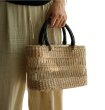画像4: Scandinavian style handmade tote bag　北欧スタイルハンドメイドトート籠かごバッグ (4)