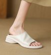 画像3: Soft Leather Soft Sole Sandal Slippers　ソフトレザーソフトソールサンダルスリッパ  (3)