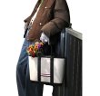 画像3: tricolor point tagTote Shoulder Canvas Bag　トリコロールポイントタグ付きトートショルダーキャンバスバッグ (3)