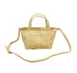 画像5: Leather braided tote shoulder crossbody bag　レザー編み込みトートショルダークロスボディーバッグ (5)
