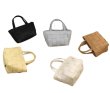 画像6: Leather braided tote shoulder crossbody bag　レザー編み込みトートショルダークロスボディーバッグ (6)