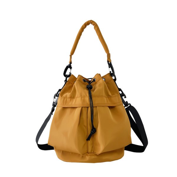 画像7: Portable Nylon Lightweight Tote Shoulder Crossbody Bag　ナイロン軽量トートショルダークロスボディーバッグ (7)