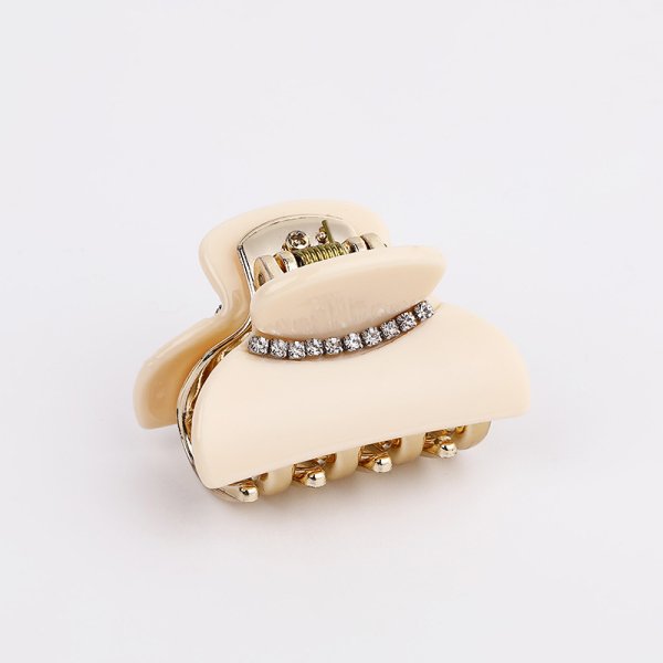 画像5: French hair clip with rhinestones　ラインストーン付きフレンチヘアアクセサリー クリップ (5)