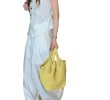 画像1: Waxed rope bucket tote shoulder bag　ワックスロープ編みバケットトートショルダー籠バッグ (1)