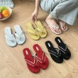画像7: flat thong sandals Slippers with lace Slippers 　レース付きフラットトングサンダルスリッパ (7)