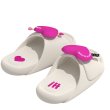画像3: Women's  Love Letter Heart Platform Sandals Slippers　ユニセックスラブレターハート厚底プラットフォームサンダルスリッパ (3)