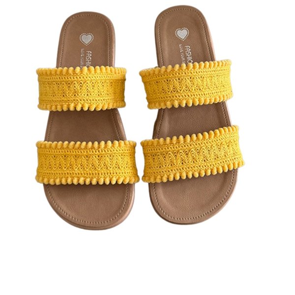 画像4: Women's Ethnic style flat sandals 　ユニセックスエスニックサンダルスリッパ (4)