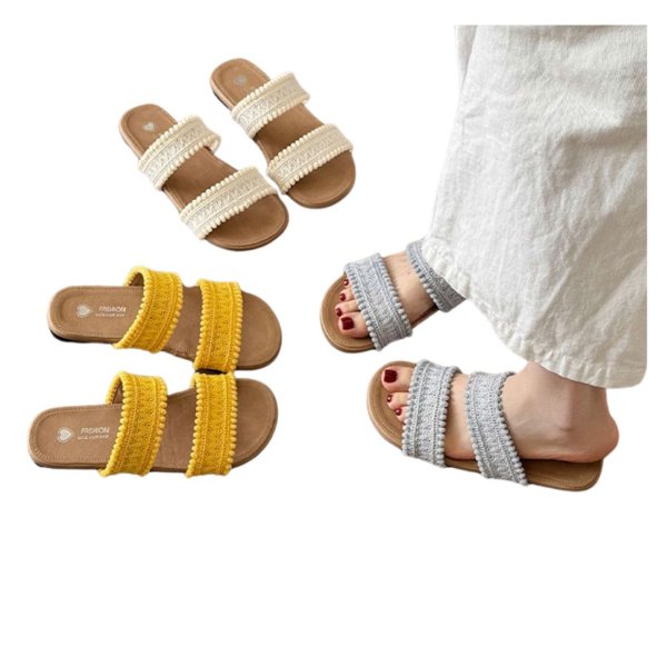 画像8: Women's Ethnic style flat sandals 　ユニセックスエスニックサンダルスリッパ (8)