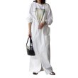 画像1: Women's Adult Overall Skirt Loose Wide Leg Dress Suspender Skirt maxi dress　ロング丈サロペットサスペンダースカートワンピース ドレス (1)