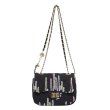 画像4: Quilted Chain Handle Tote Shoulder Underarm Bag  キルティングチェーンハンドルトートショルダーアンダーバッグ (4)