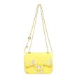 画像1: Quilted Chain Handle Tote Shoulder Underarm Bag  キルティングチェーンハンドルトートショルダーアンダーバッグ (1)