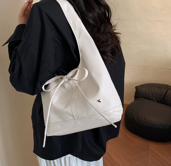 画像7: Heart Point Leather Tote Shoulder Underarm Bag  ハートポイントレザートートショルダーアンダーバッグ (7)